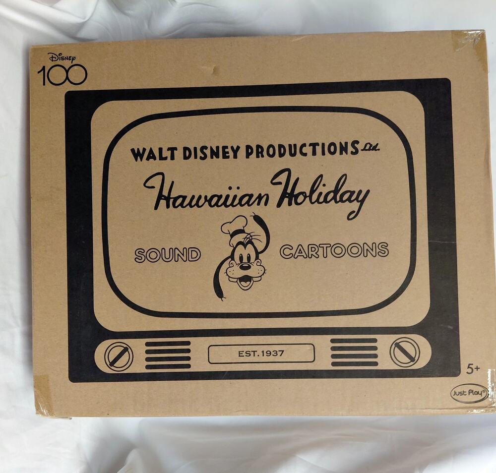 Disney100 Years of Wonder Walt Disney Hawaiian Holiday Goofy NIB